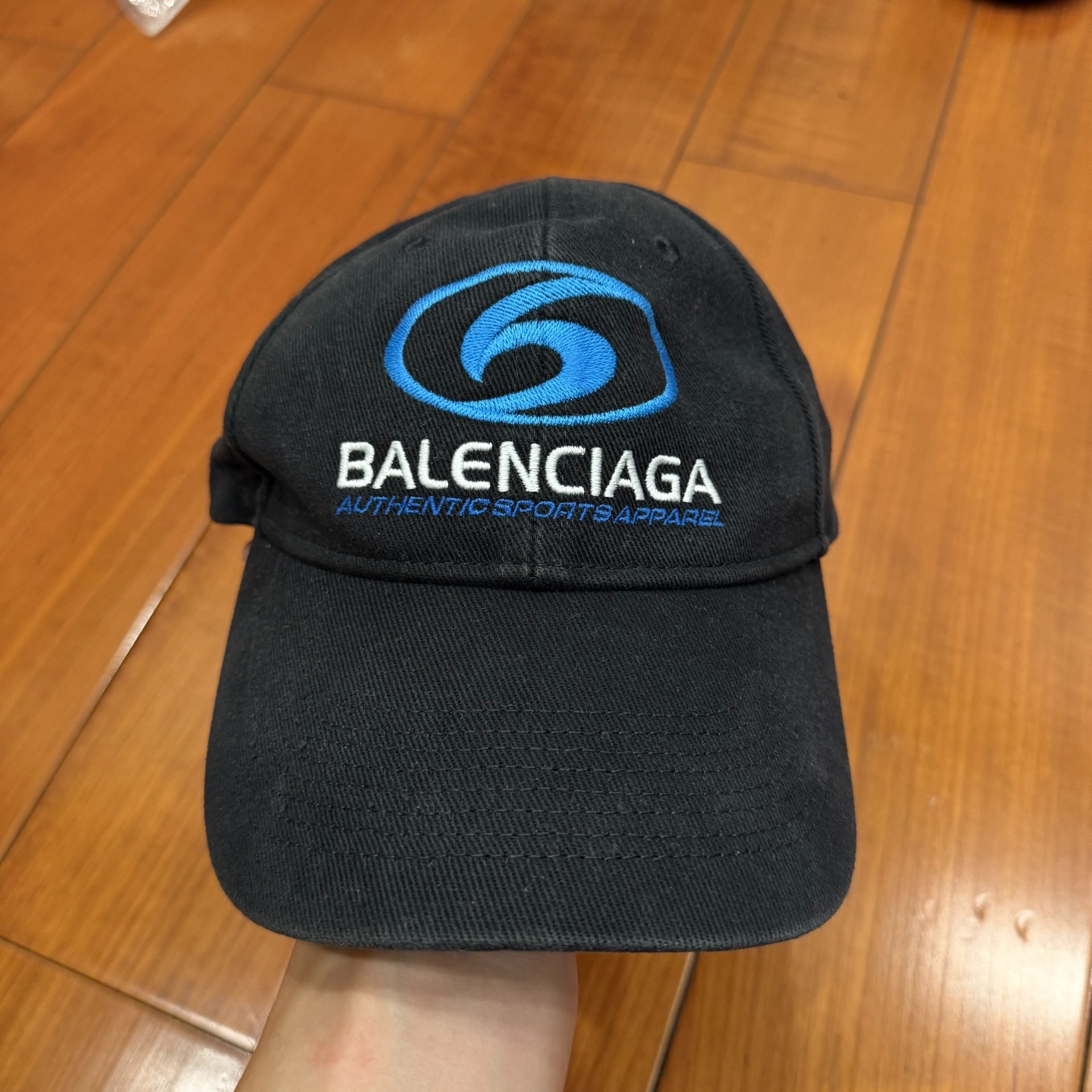 Balenciaga Black Baseball Cap