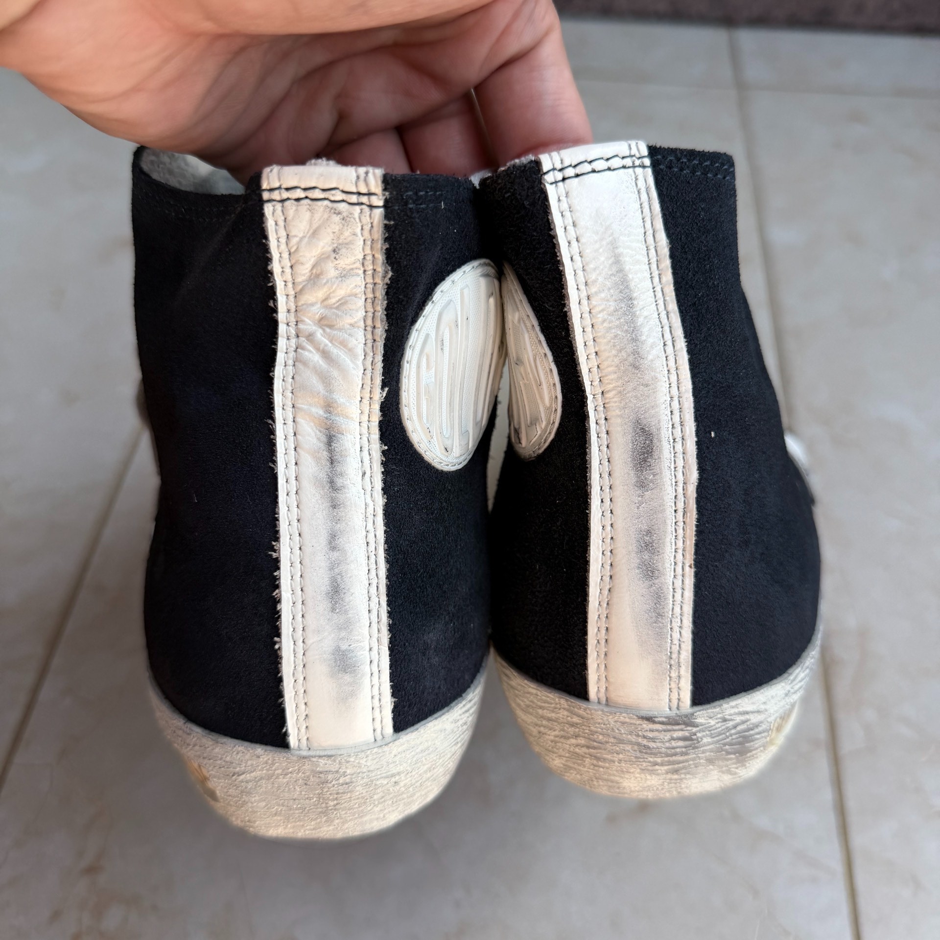 Golden Goose Francy High-Top Sneaker — back