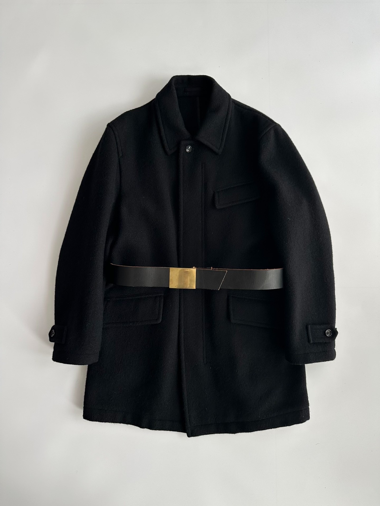 Comme des Garcons Homme Officer Coat — front