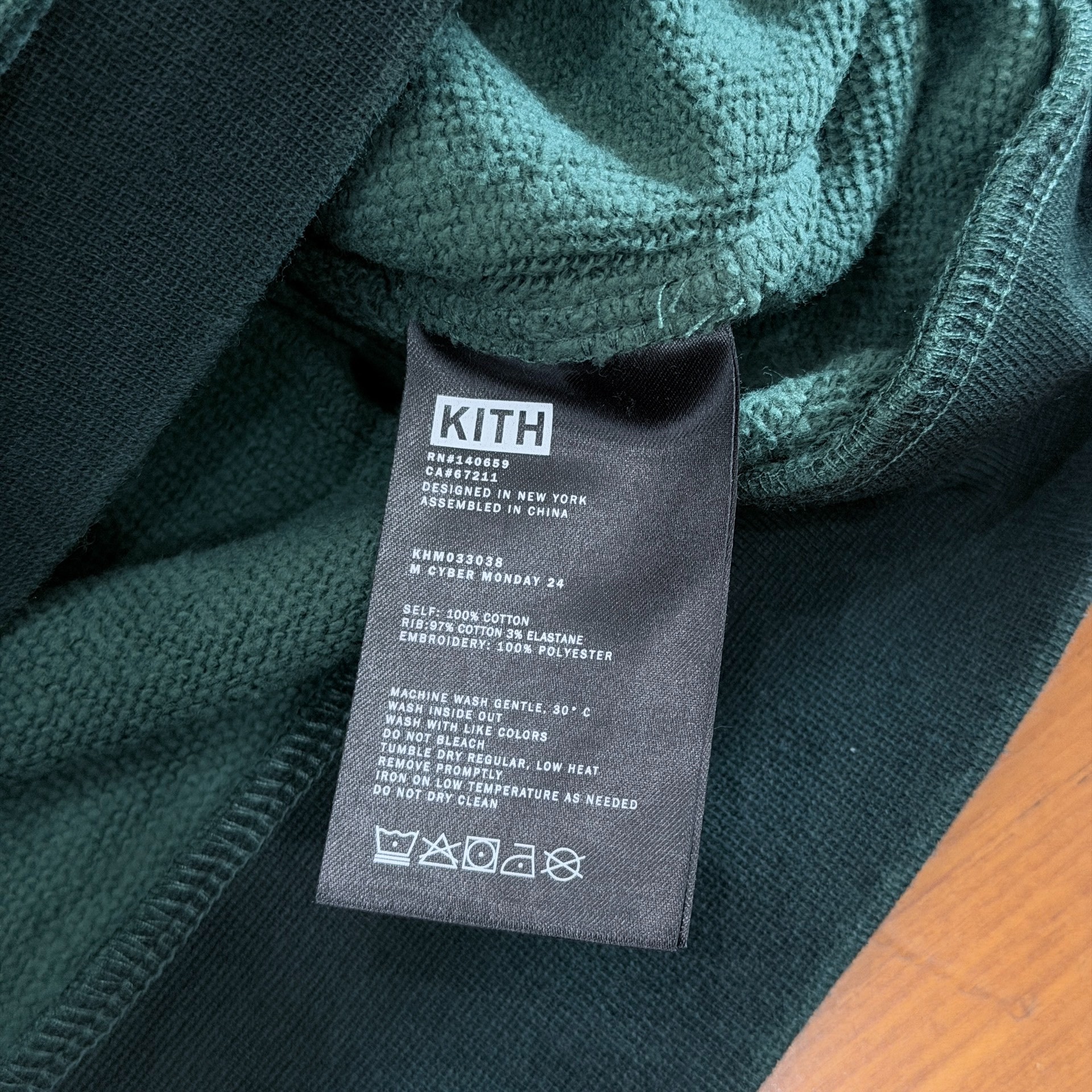 Kith x BMW Hoodie — label