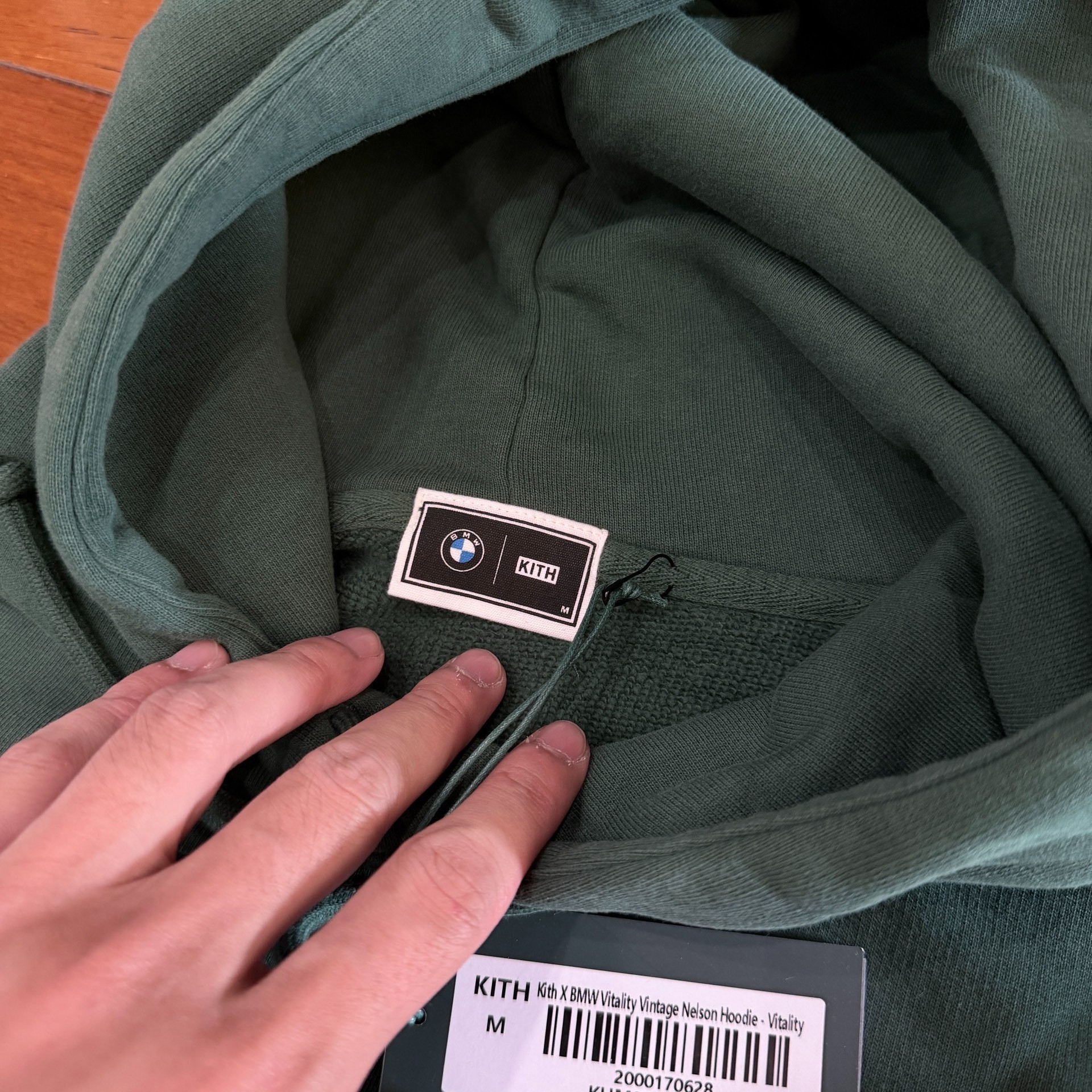 Kith x BMW Hoodie — detail