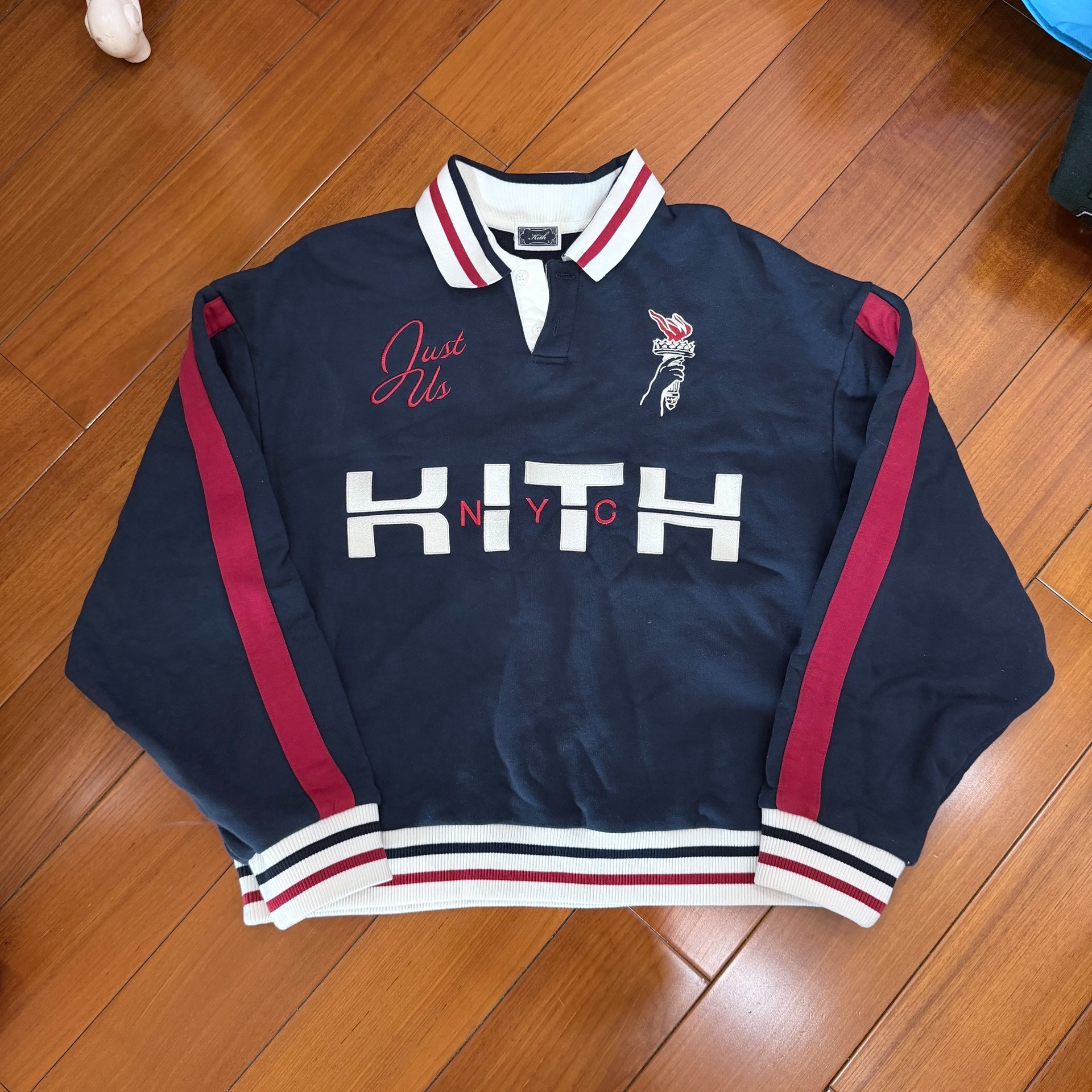 KITH Retro Nelson Collared Sweatshirt