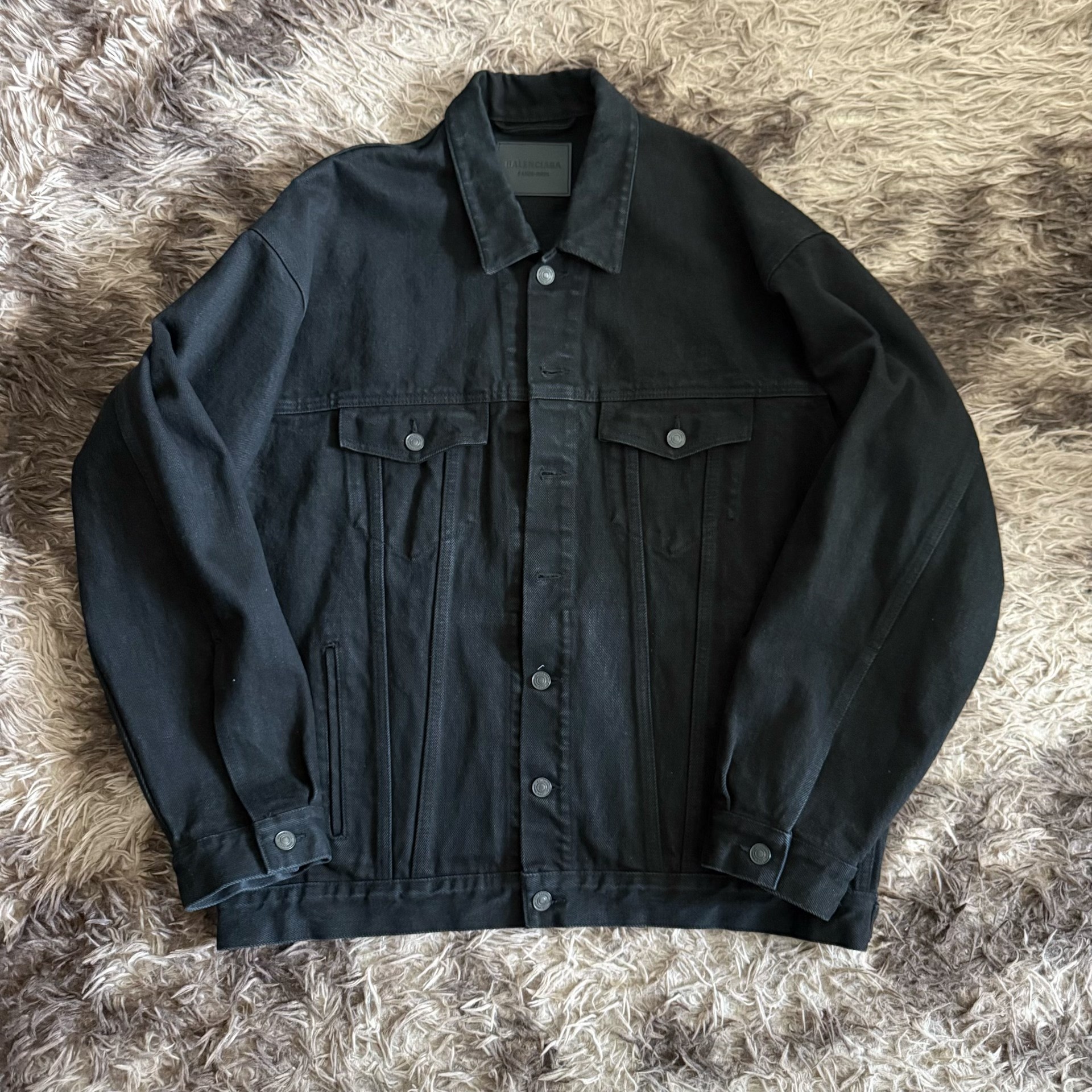 Balenciaga Black Oversized Men’s Jacket