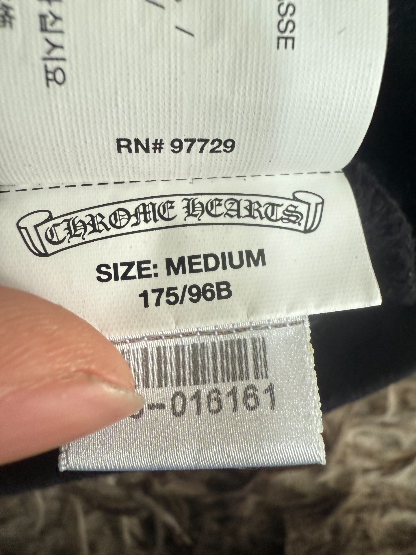 Chrome Hearts x DSM Hoodie — back