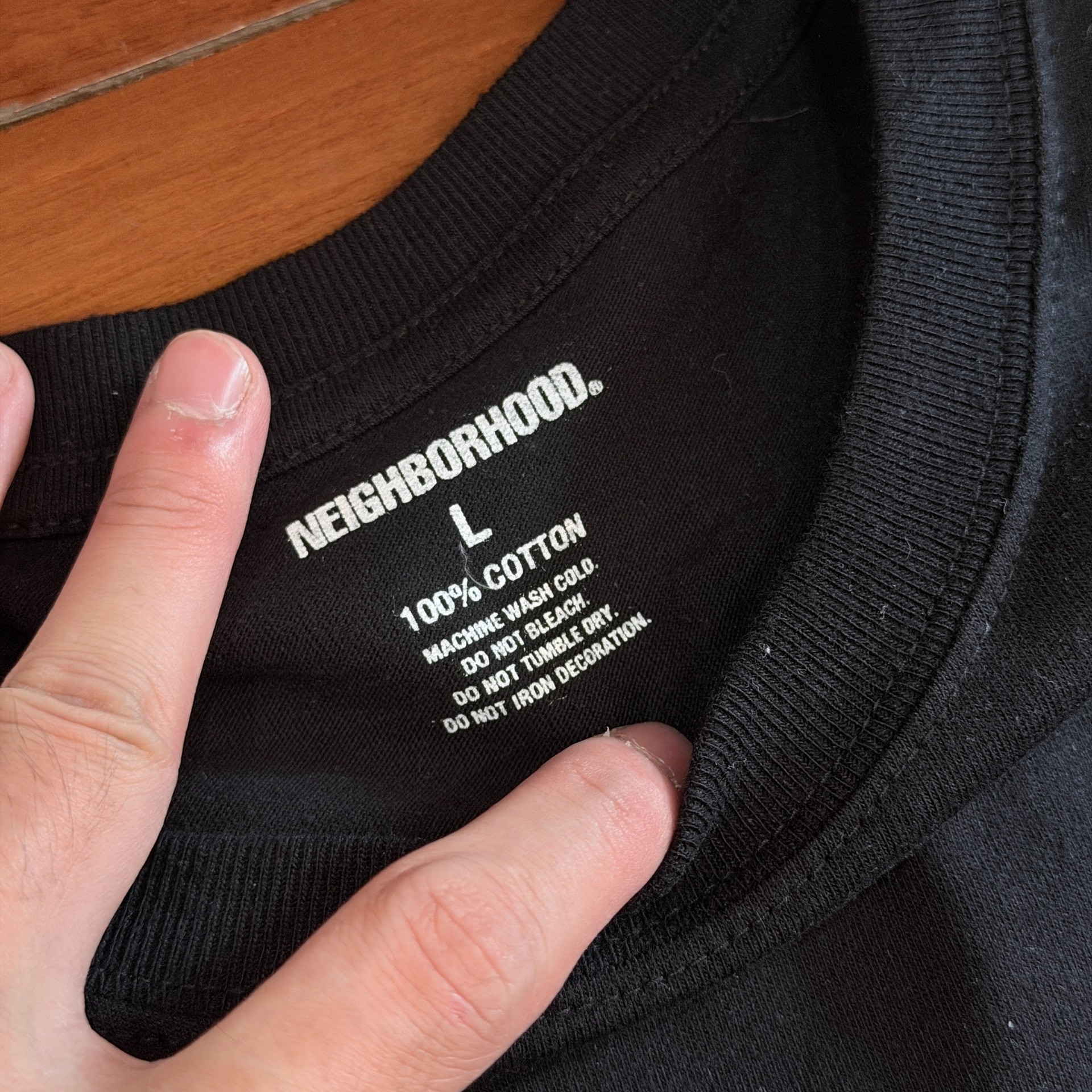 Neighborhood Basic Short Sleeve T-Shirt — back