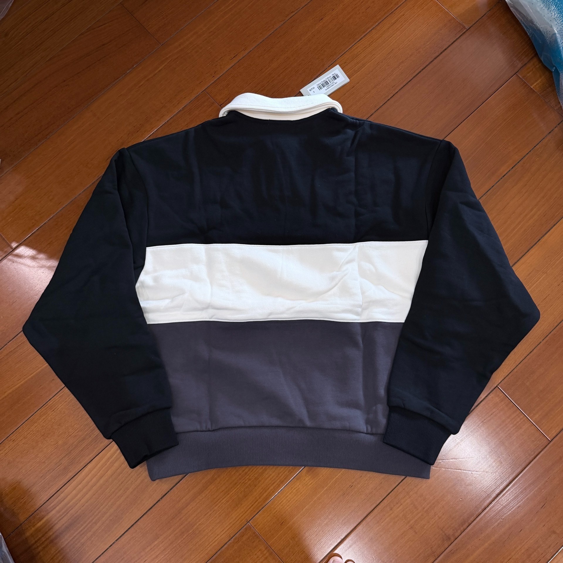 Kith Nelson 25 Color-Blocked Polo Sweatshirt — front