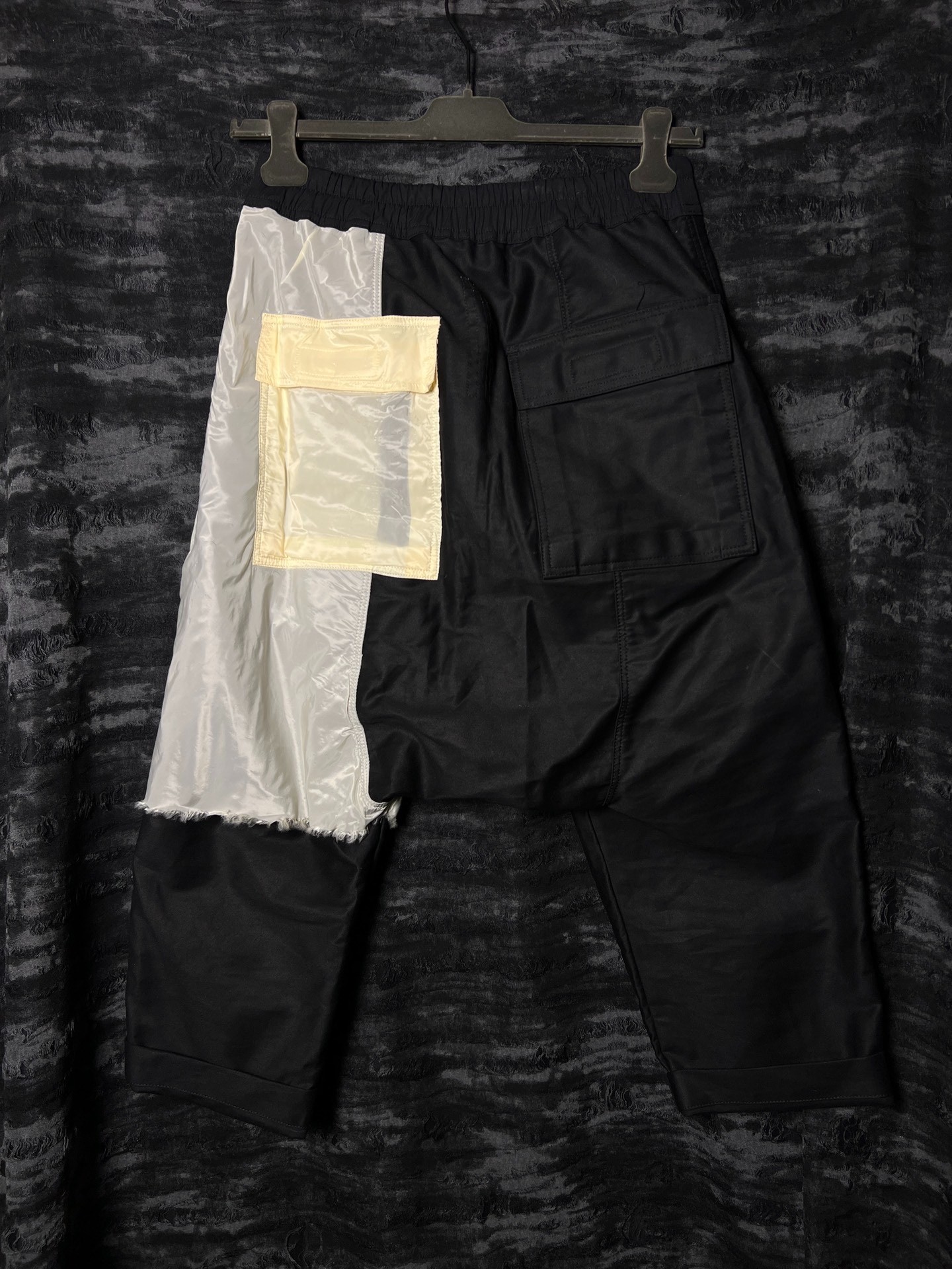 RickOwens 19ss Deconstructed Silk Shorts