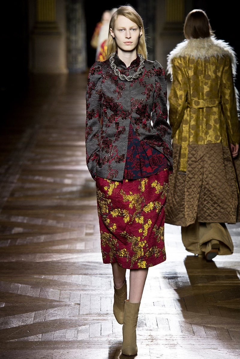 Dries Van Noten 15SS Shoulder Pleated Jacket