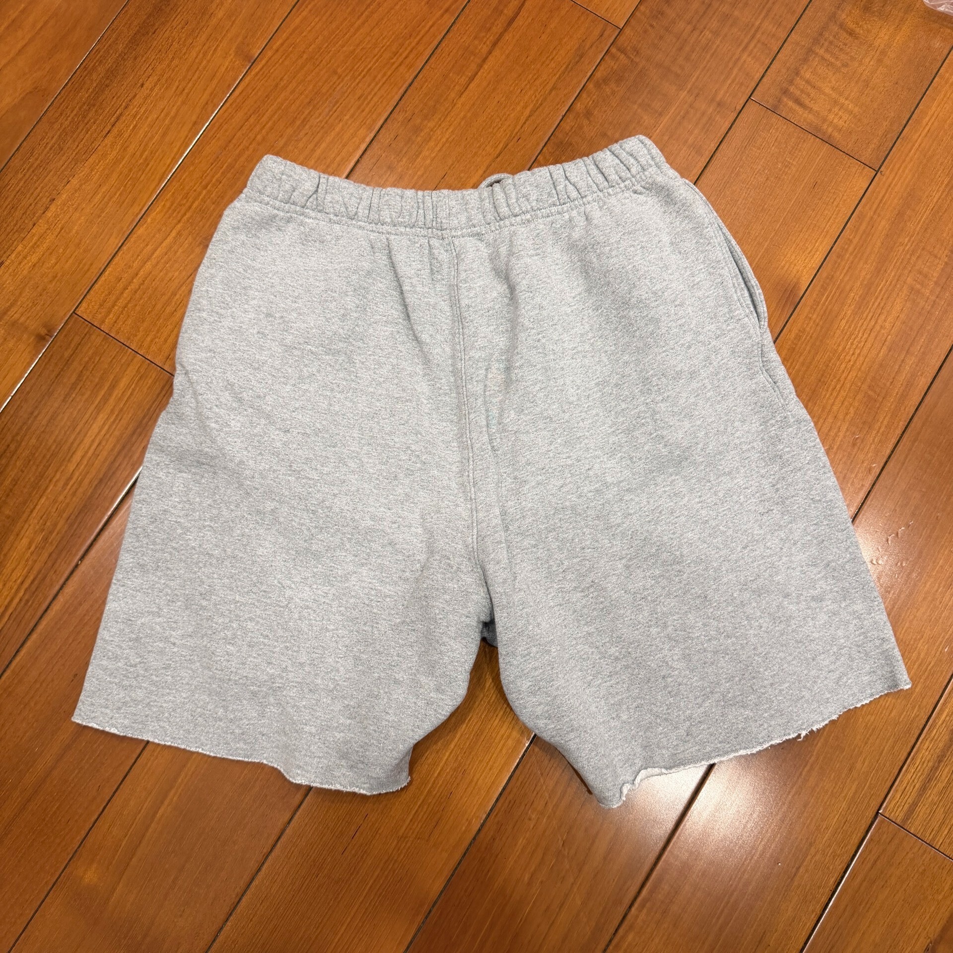 Gallery Dept Gray 8 Ball Sweat Shorts — front