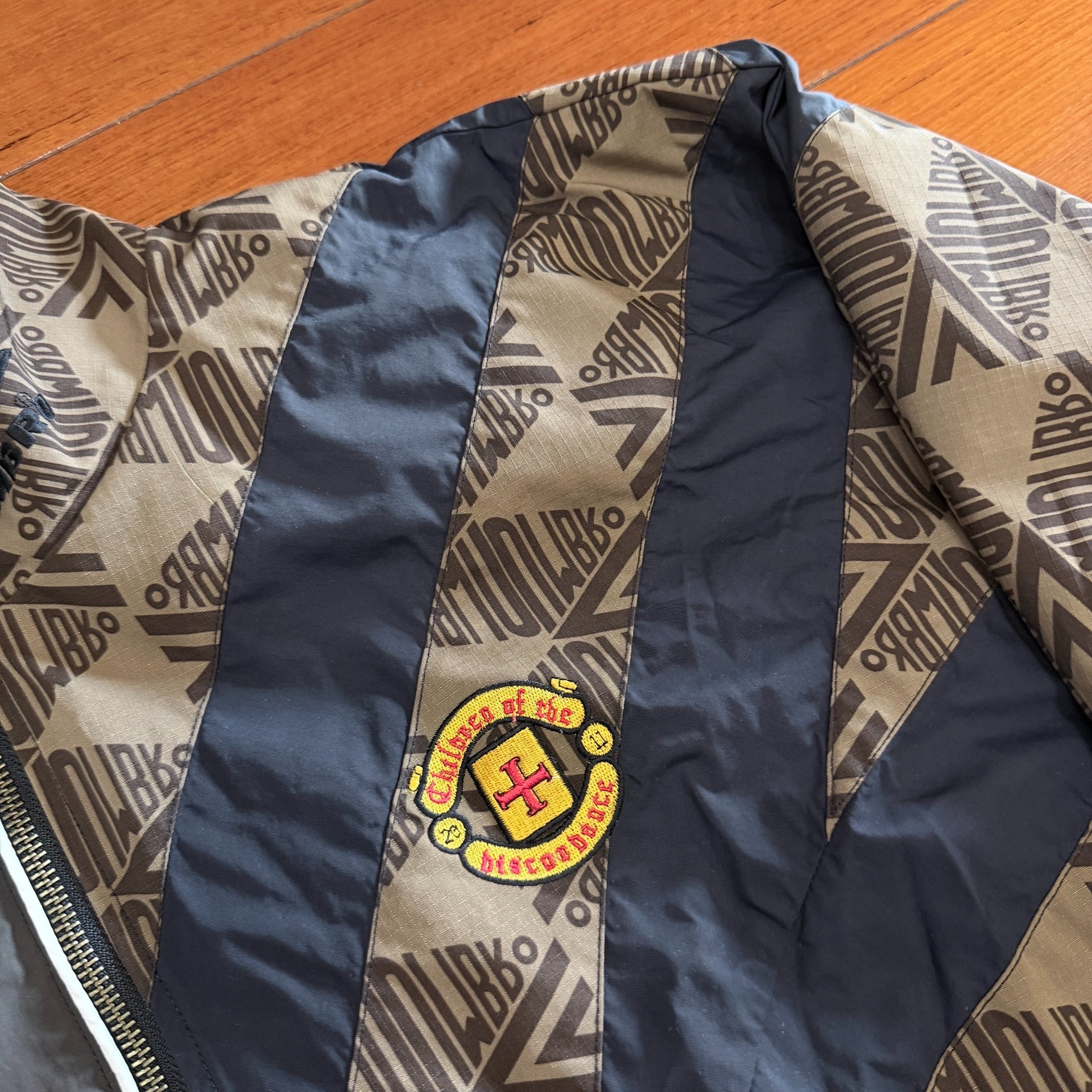 Umbro Real Madrid Camo Track Jacket — detail