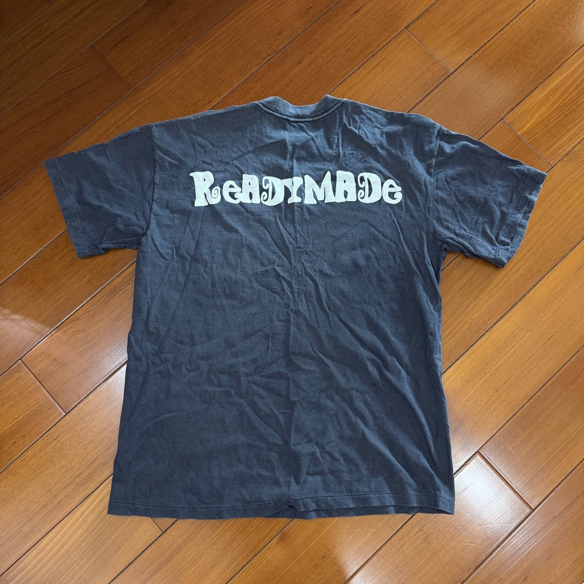 Readymade Charcoal Sunflower T-Shirt — front
