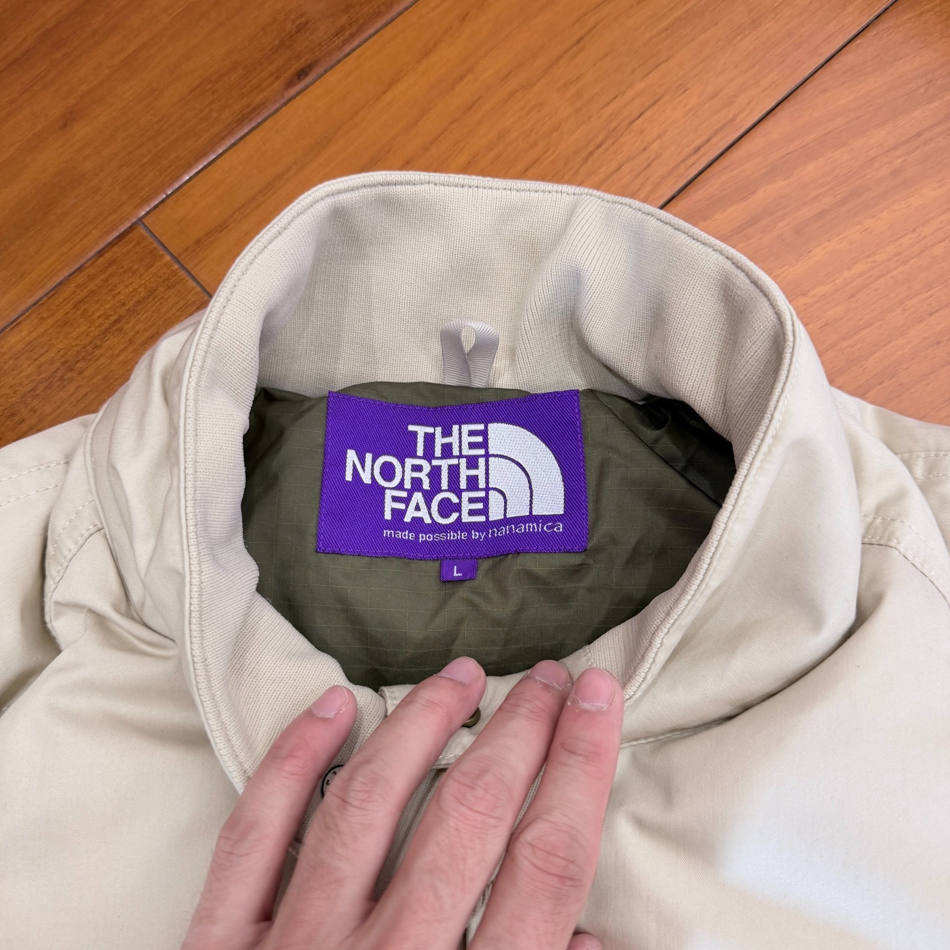 The North Face Purple Label Down Jacket — label