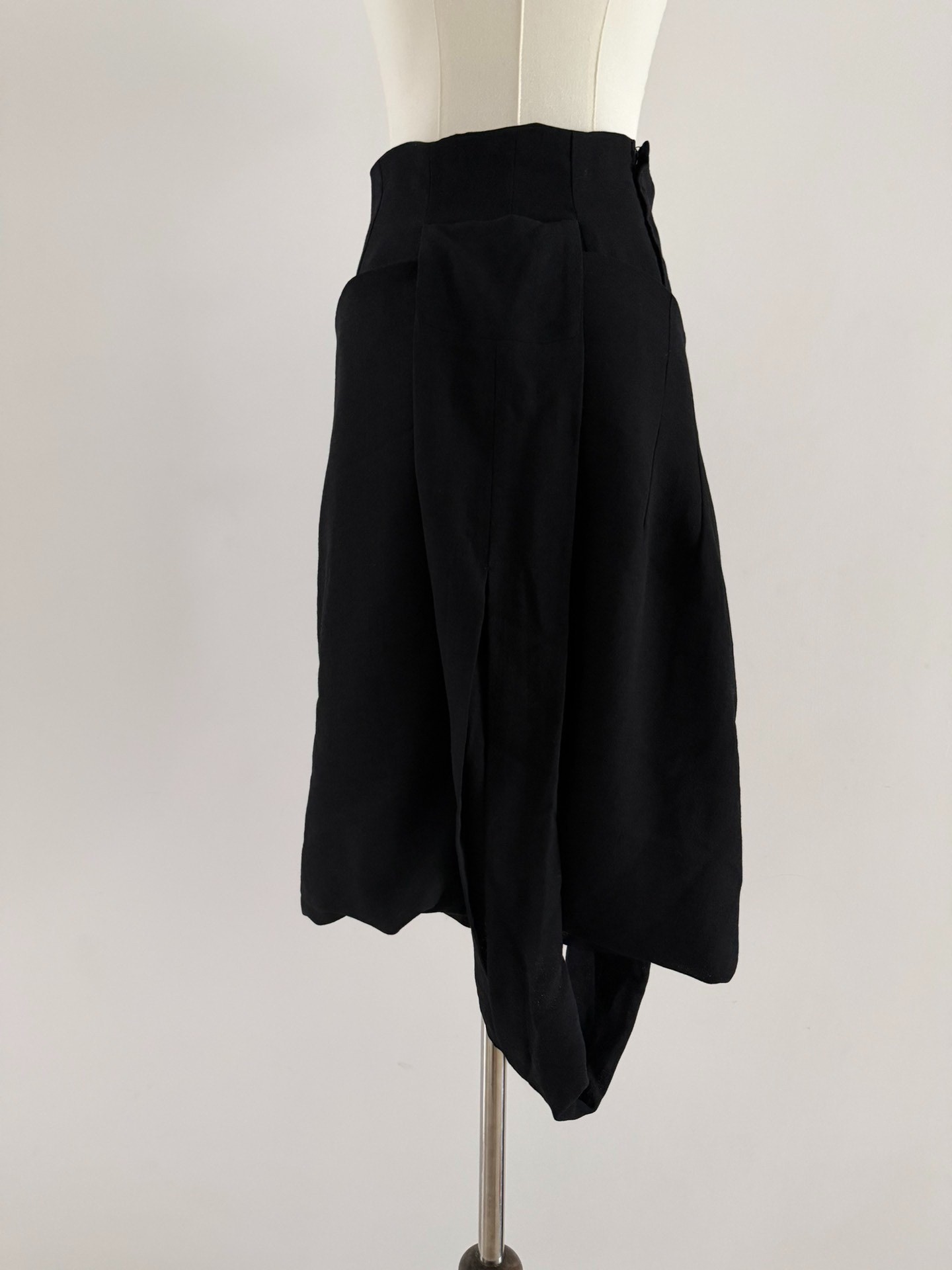 Comme des Garçons 91SS Double Layer Skirt — detail
