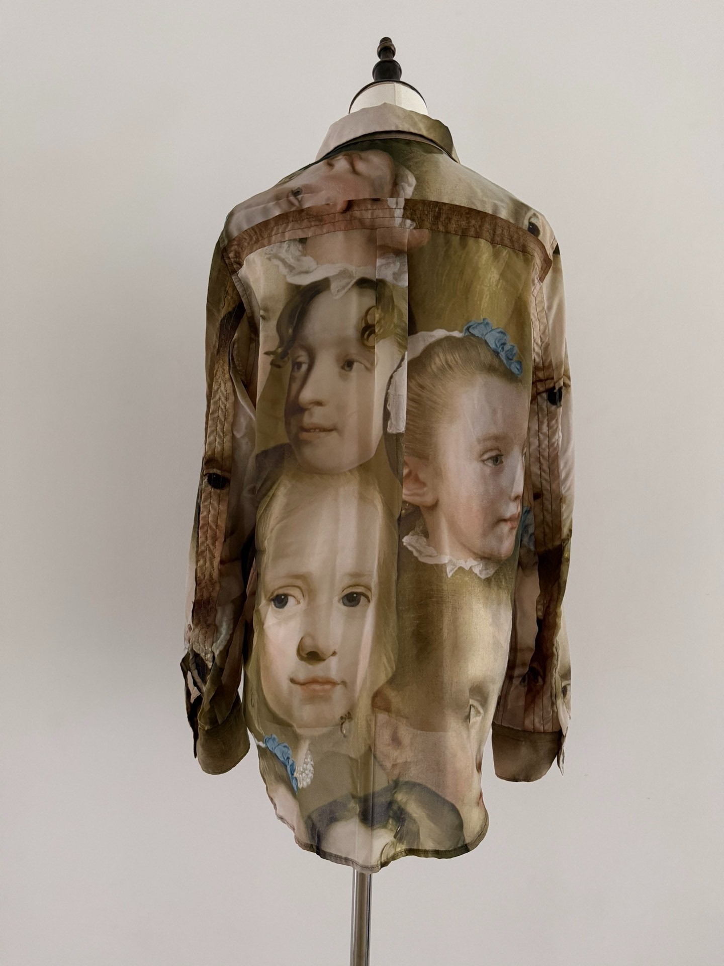 Comme des Garcons 24SS Portrait Shirt — front