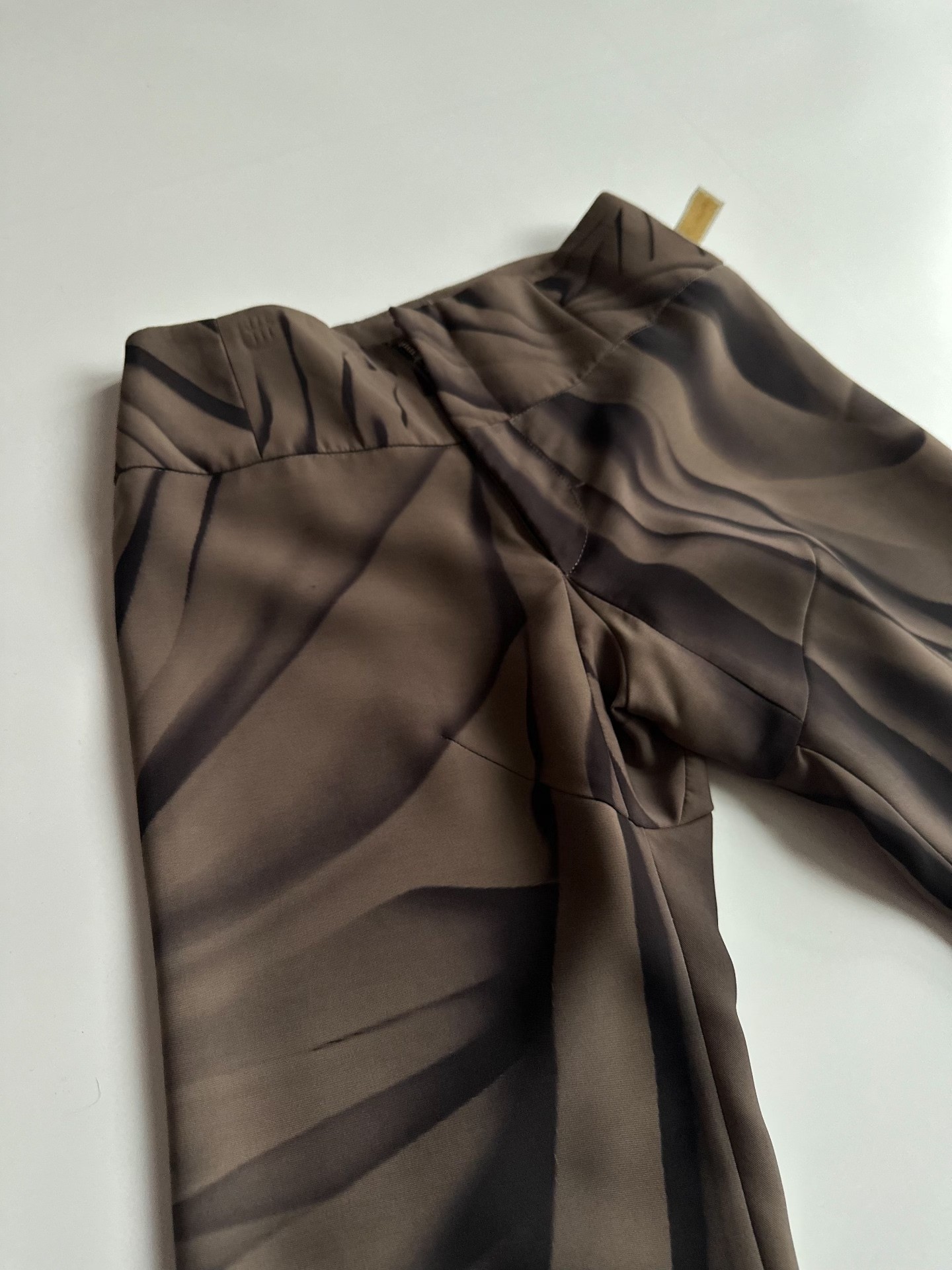 UNDERCOVER 98SS Psychedelic Striped Pants — front