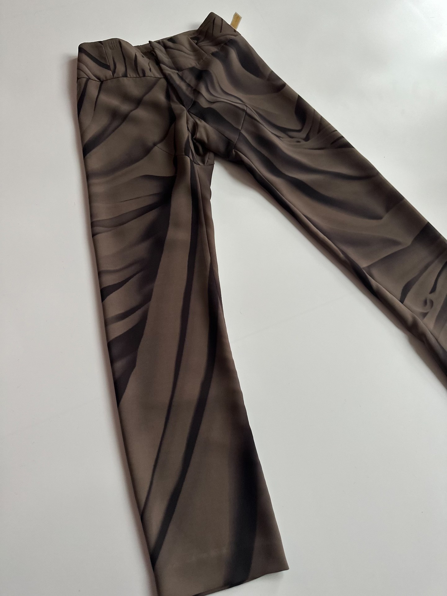 UNDERCOVER 98SS Psychedelic Striped Pants — detail