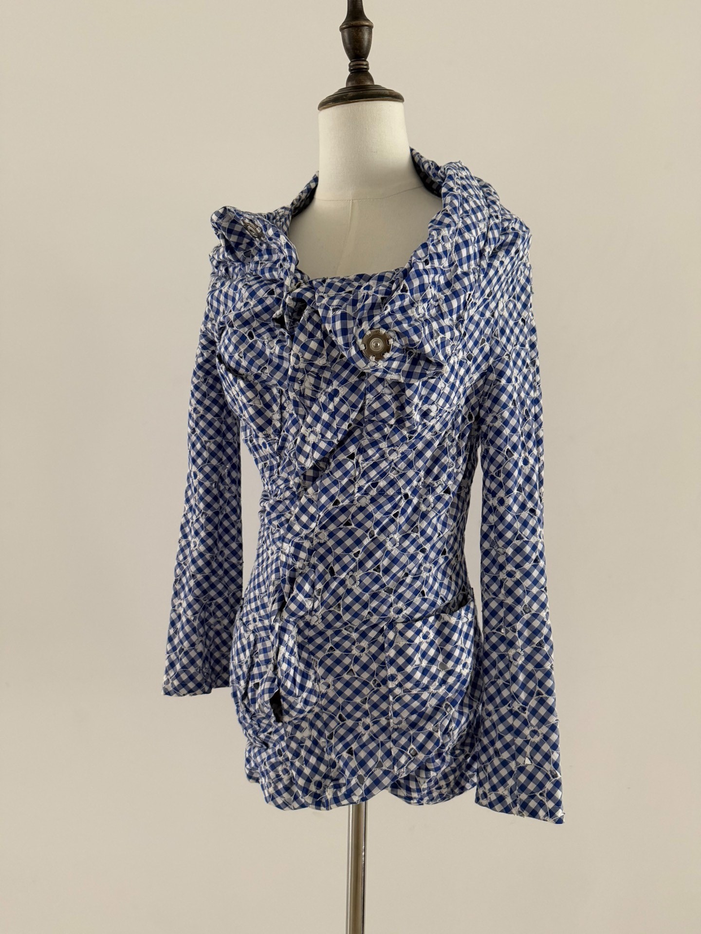 Junya Watanabe 09SS Asymmetric Shirt — back