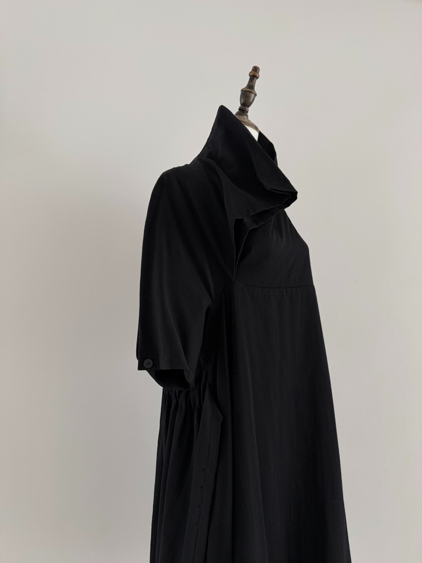 Yohji Yamamoto 90s Deconstructed Long Dress — back