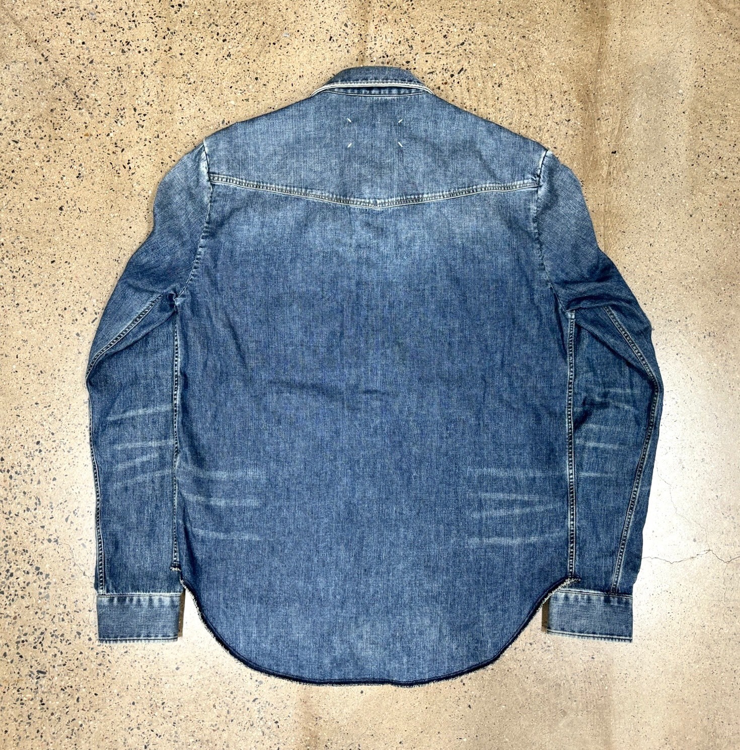 Maison Margiela Blue Denim Jacket — front