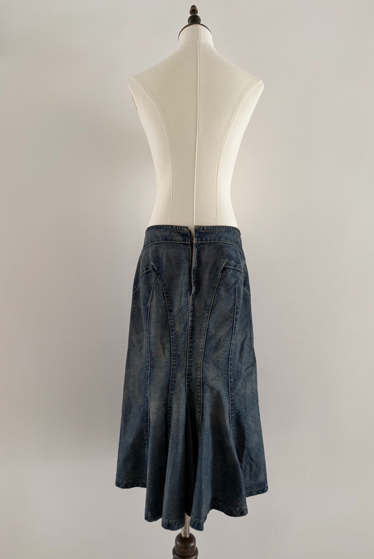 Junya Watanabe 06SS Denim Mermaid Skirt — back