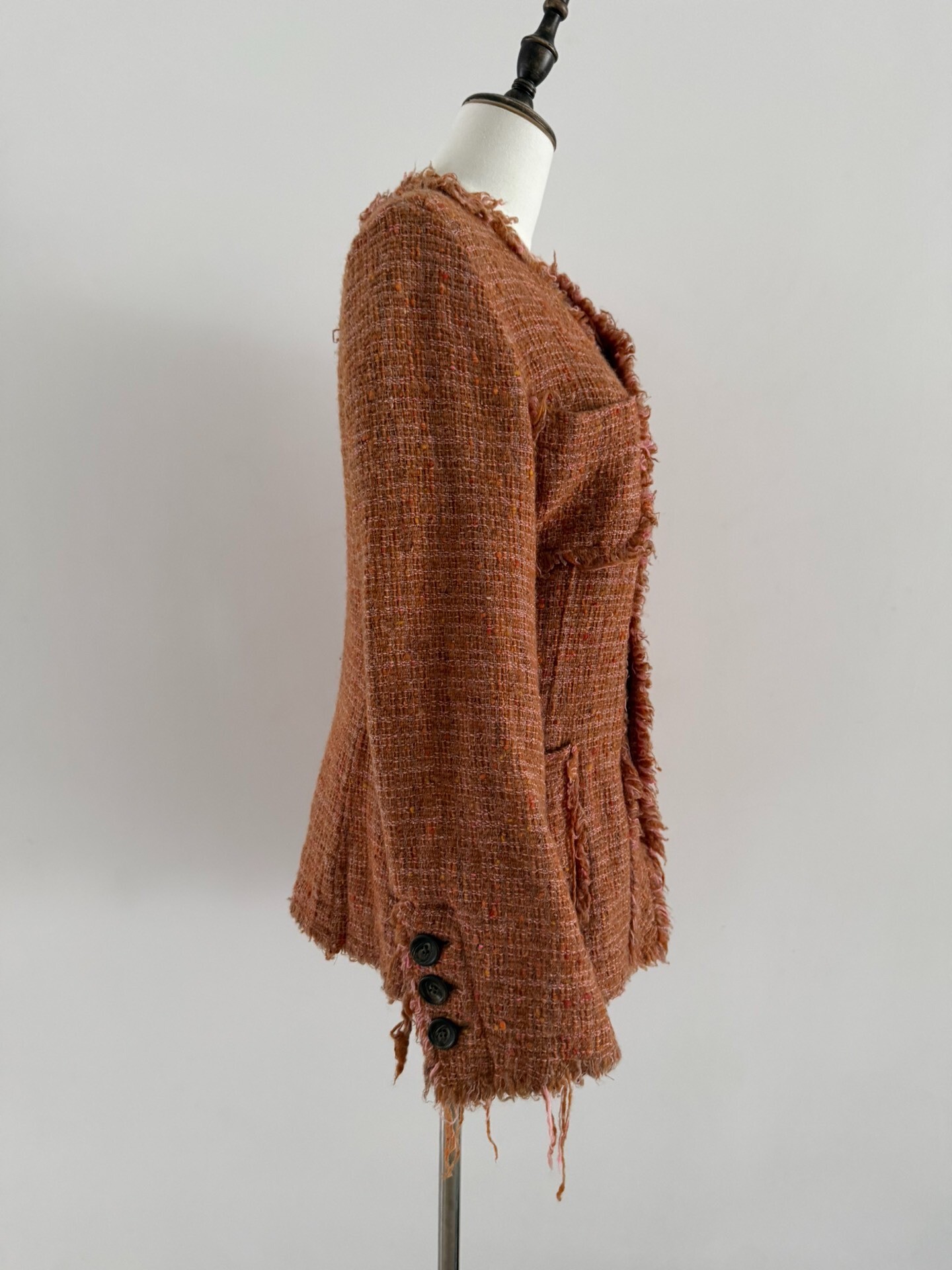 Junya Watanabe 04FW Tweed Jacket — detail