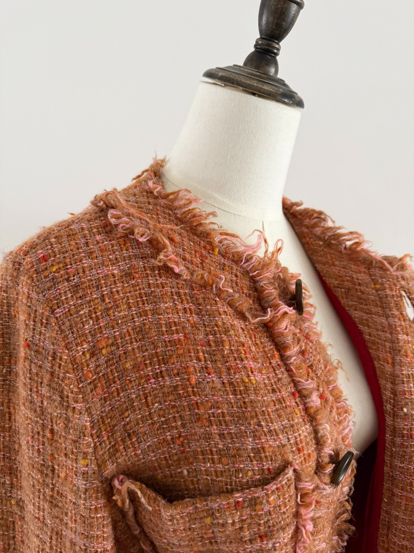 Junya Watanabe 04FW Tweed Jacket — label