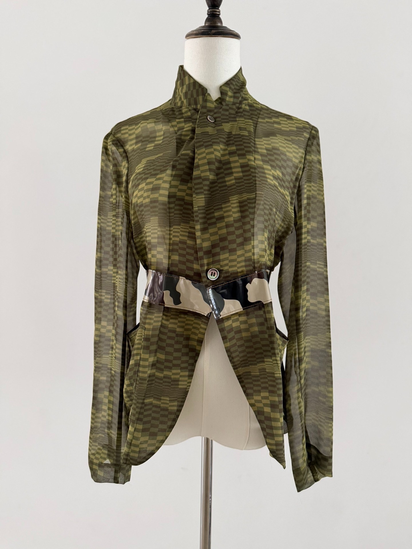 Comme des Garçons 01SS Grid Blazer