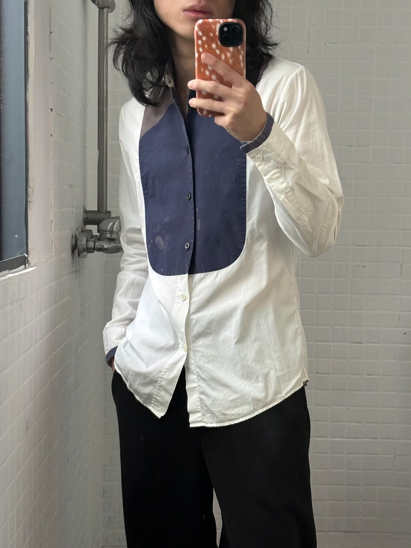 Maison Martin Margiela AW2013 Stain Illusion Shirt — front