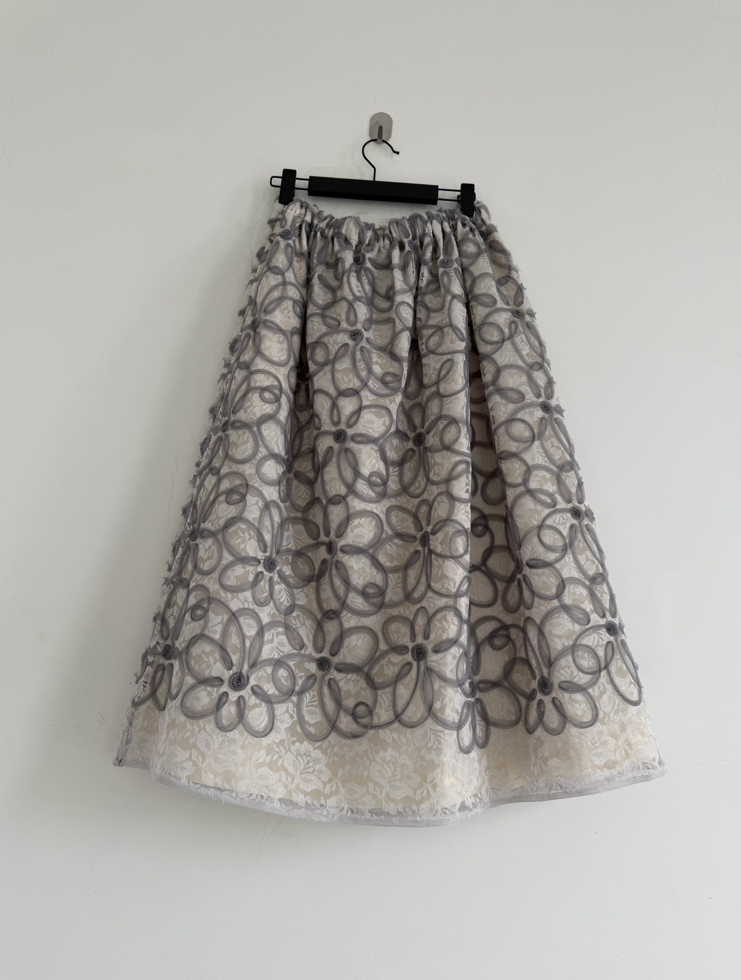 Comme des Garcons Tricot Lace Midi Skirt