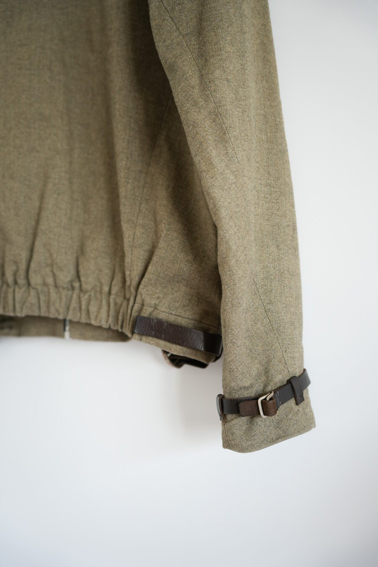 M.A+ Limited Wool Zip Jacket — label