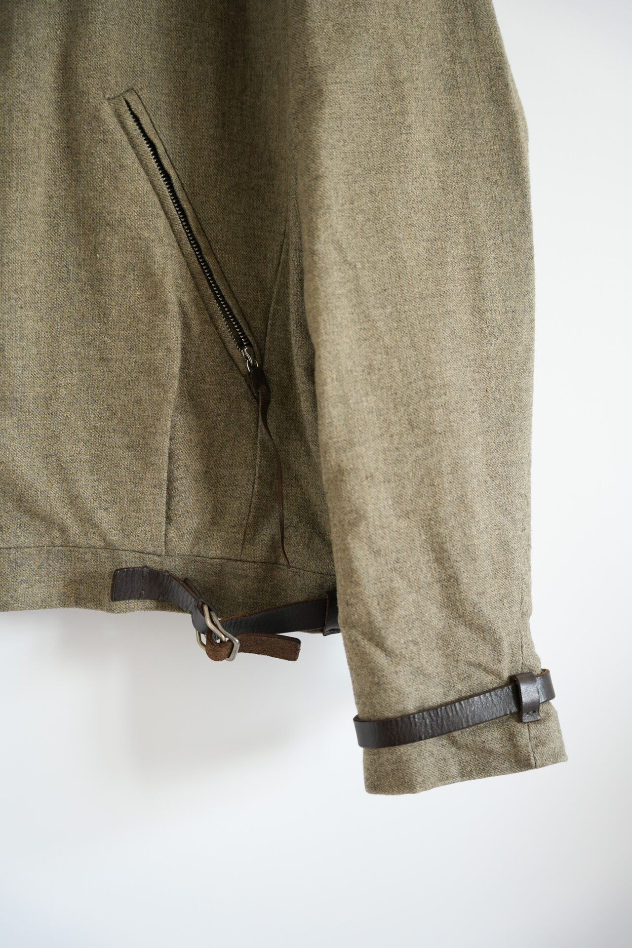 M.A+ Limited Wool Zip Jacket — back