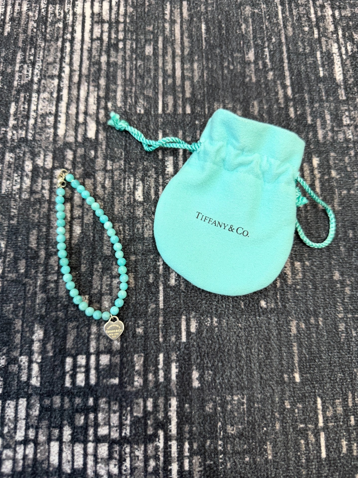 Tiffany & Co. Turquoise Bead Bracelet