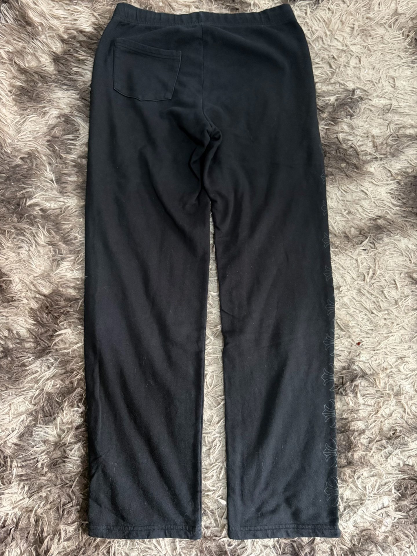 Chrome Hearts Black Cross Sweatpants — front