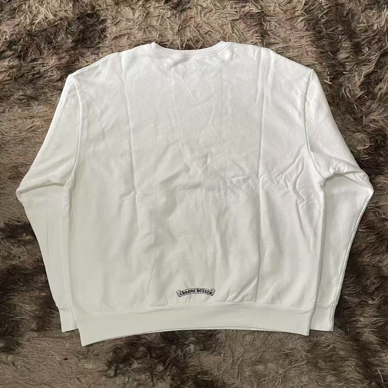 Chrome Hearts Love You Crewneck Sweatshirt — front