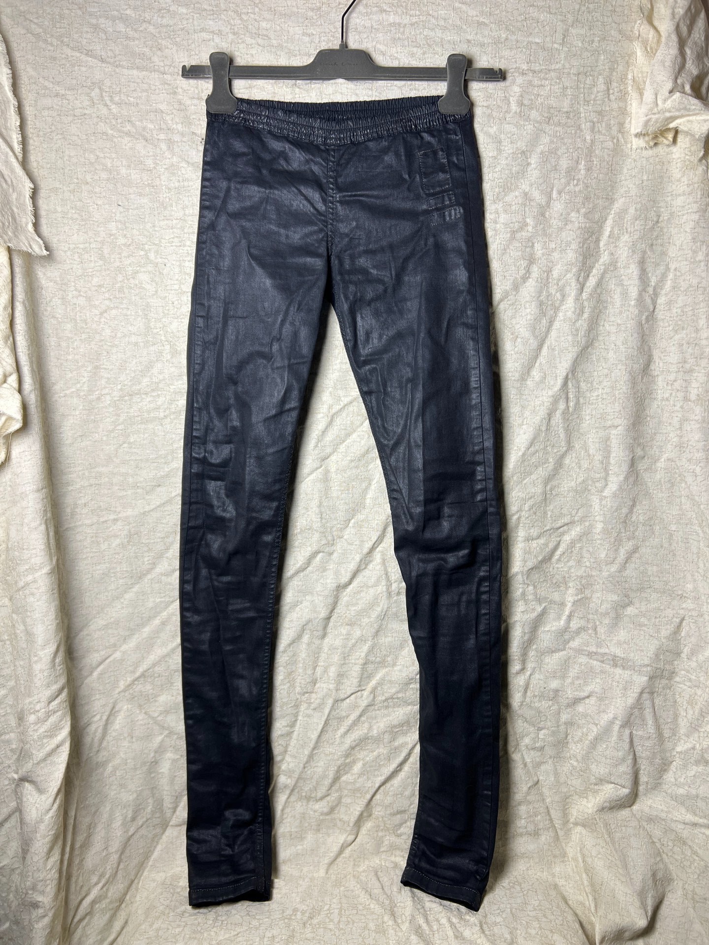 Rick Owens 13SS Coated Slim-Fit Pants
