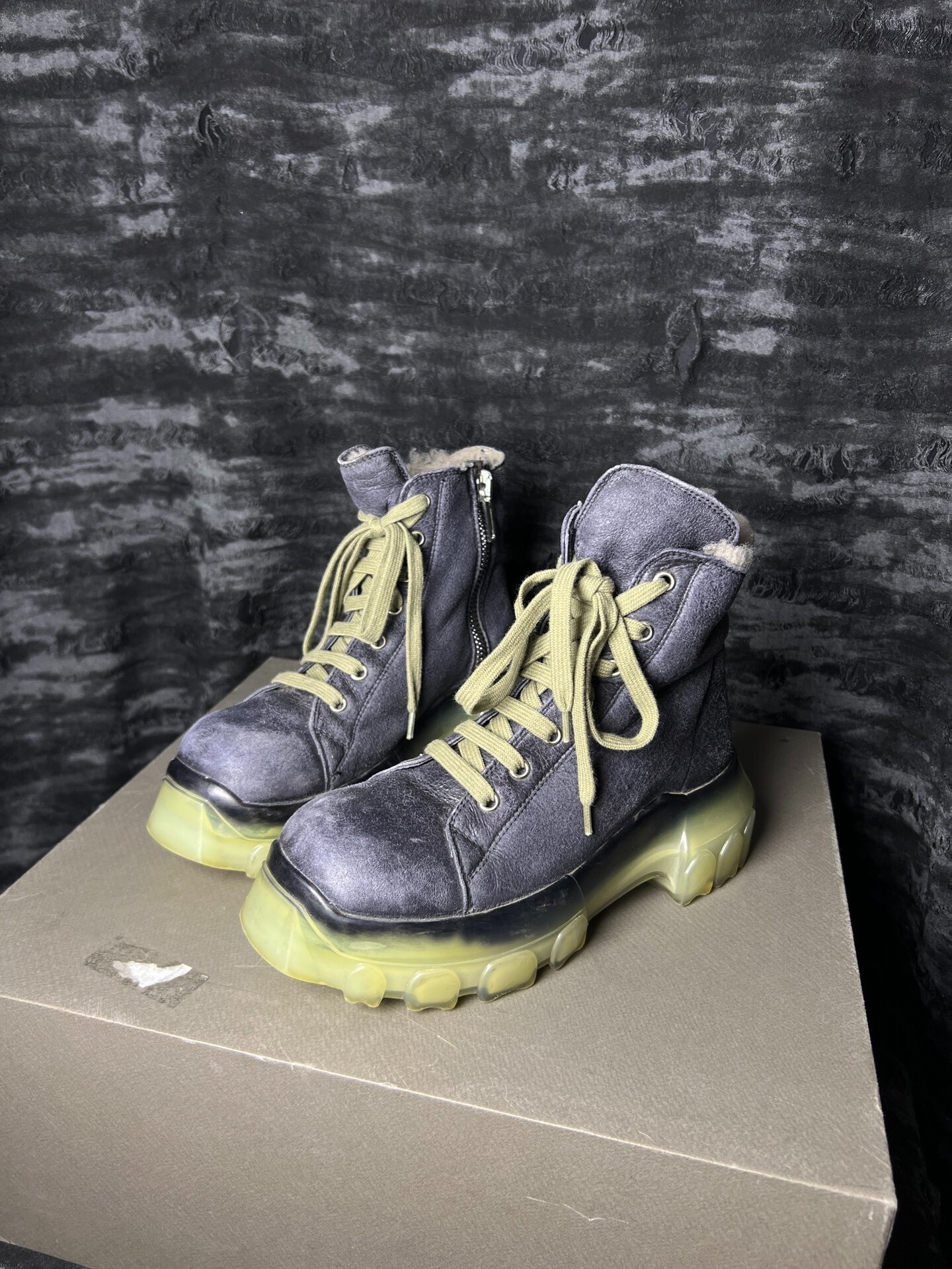 Rick Owens 20FW Platform Boots