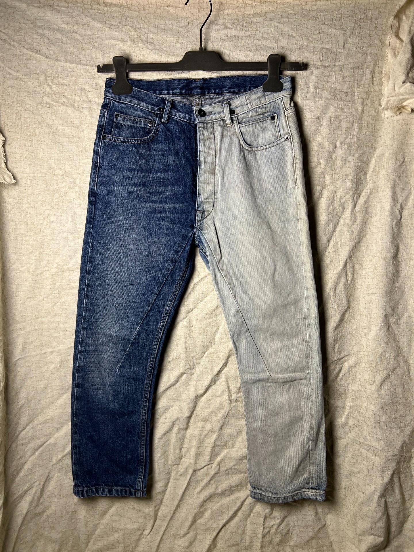 Rick Owens 2014 Yin-Yang Split Jeans