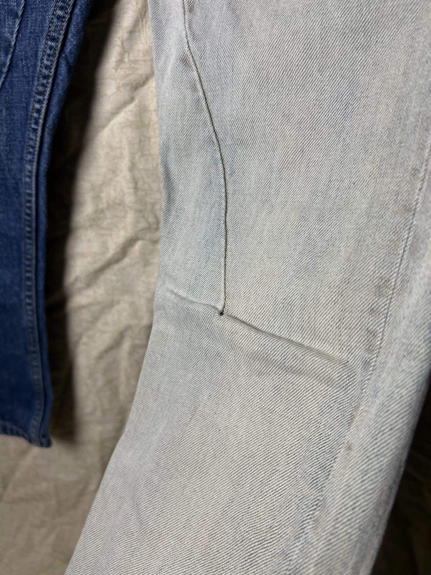 Rick Owens 2014 Yin-Yang Split Jeans — label