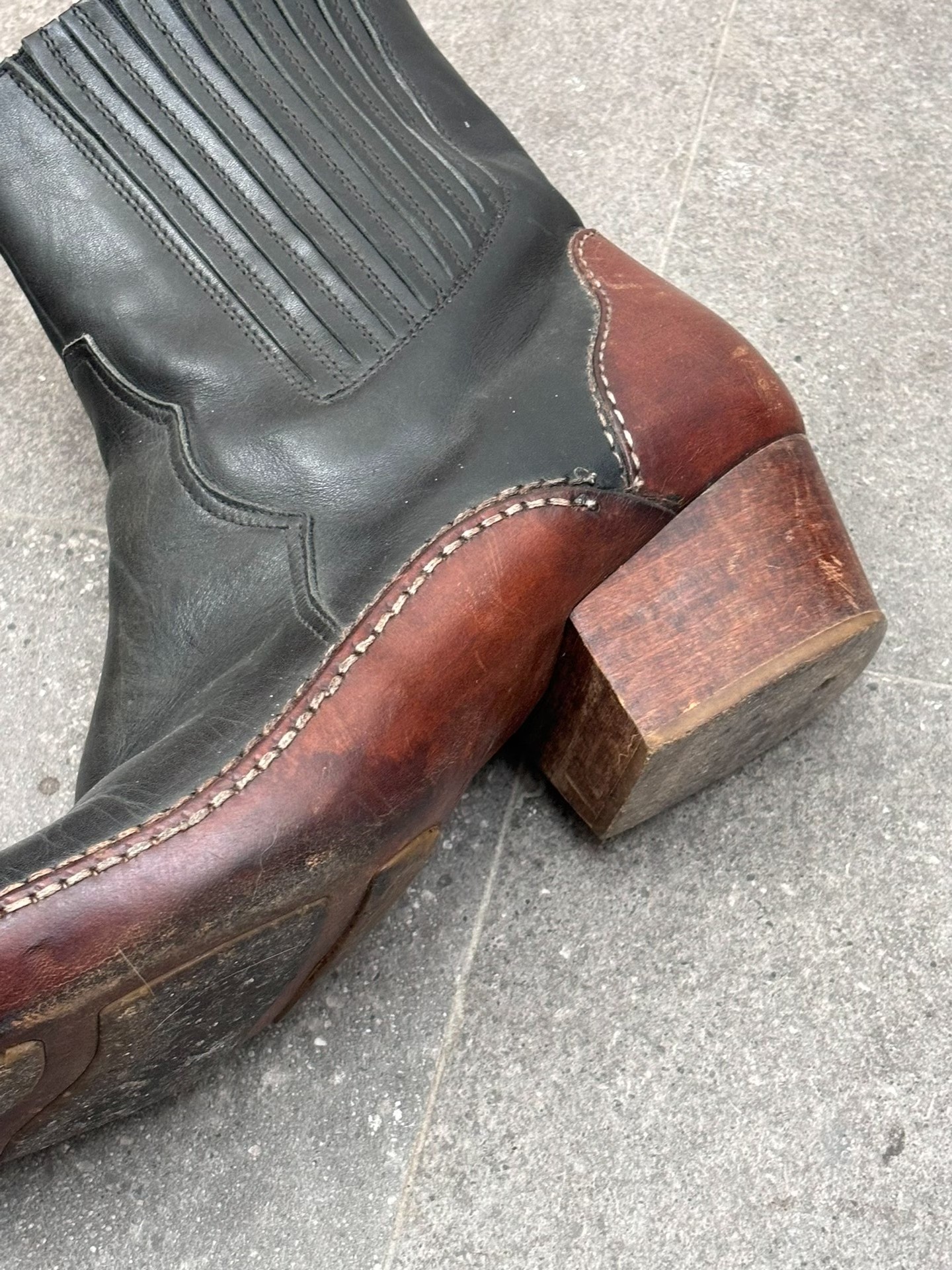 Maison Margiela Replica Western Boots — back