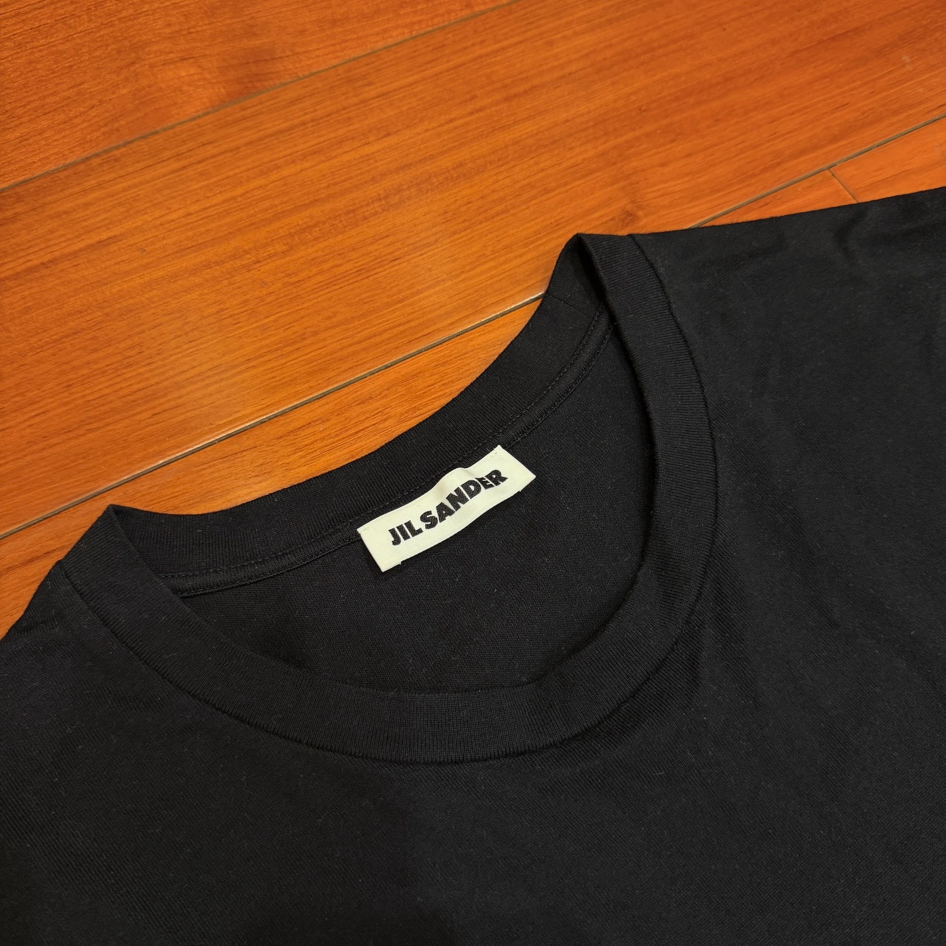 Jil Sander 2023 Black Long-sleeve Top — detail