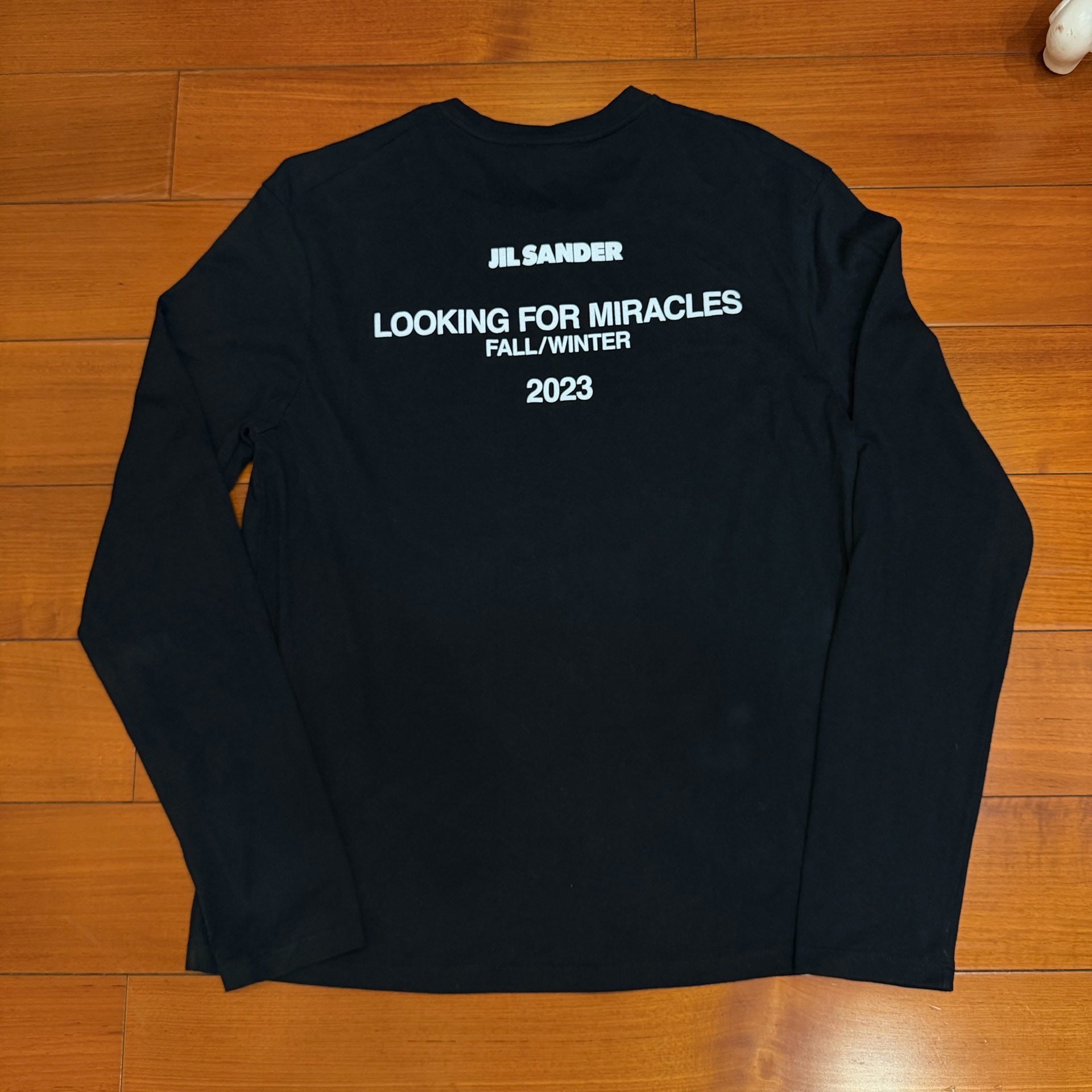 Jil Sander 2023 Black Long-sleeve Top