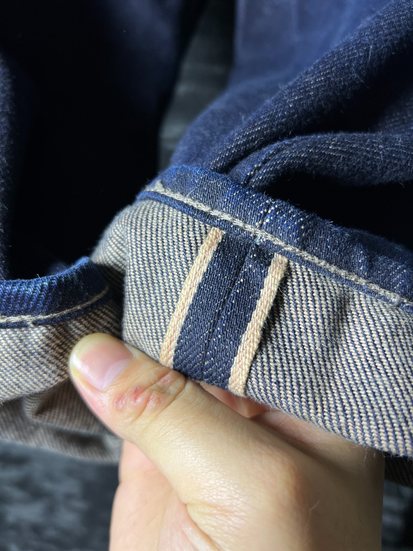 Rick Owens 2018 Sisyphus Collapse Jeans — label