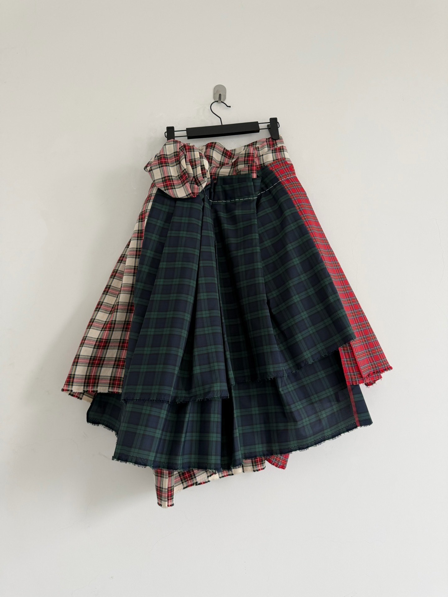Comme des Garcons Plaid Half Skirt