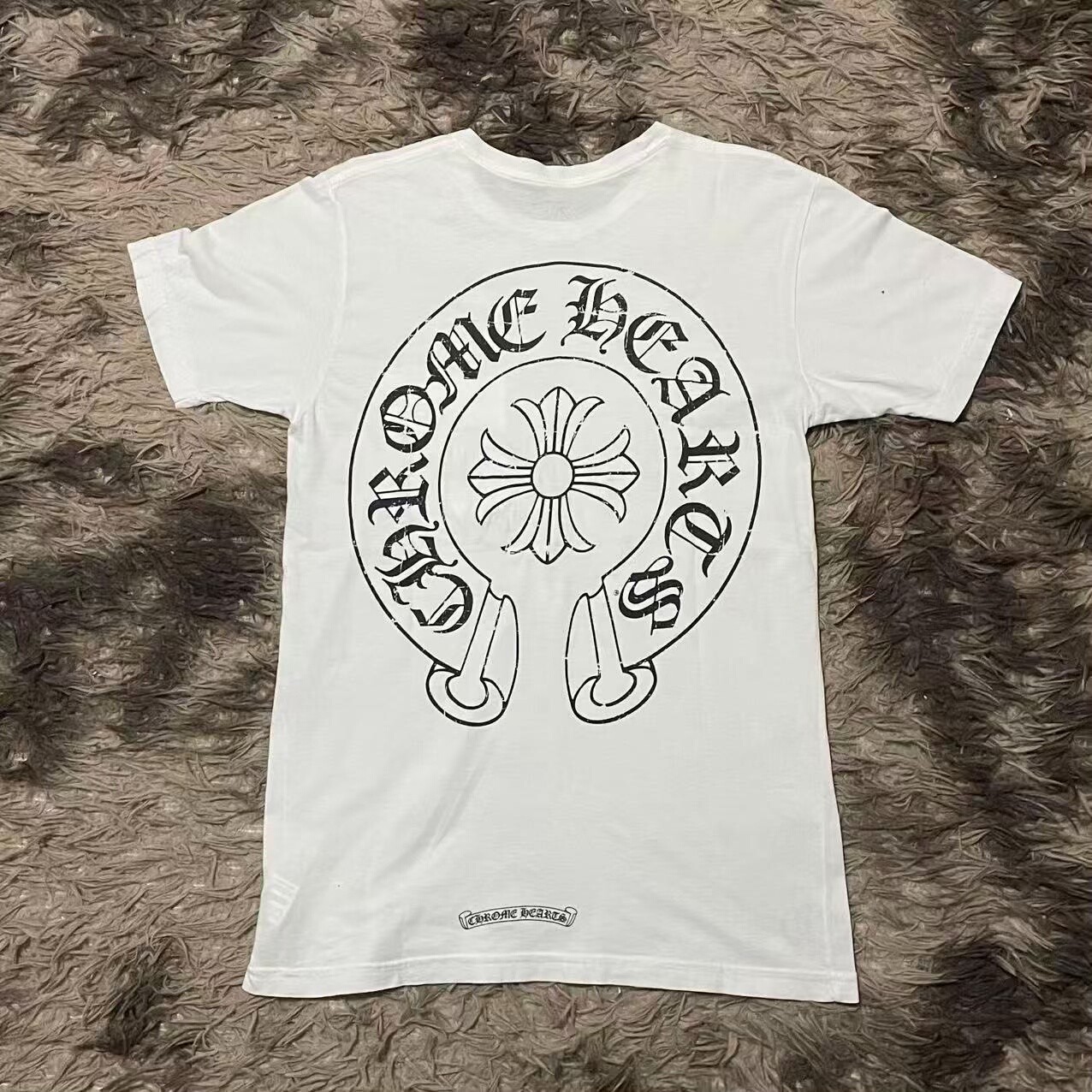 Chrome Hearts White Short-Sleeve T-Shirt — front