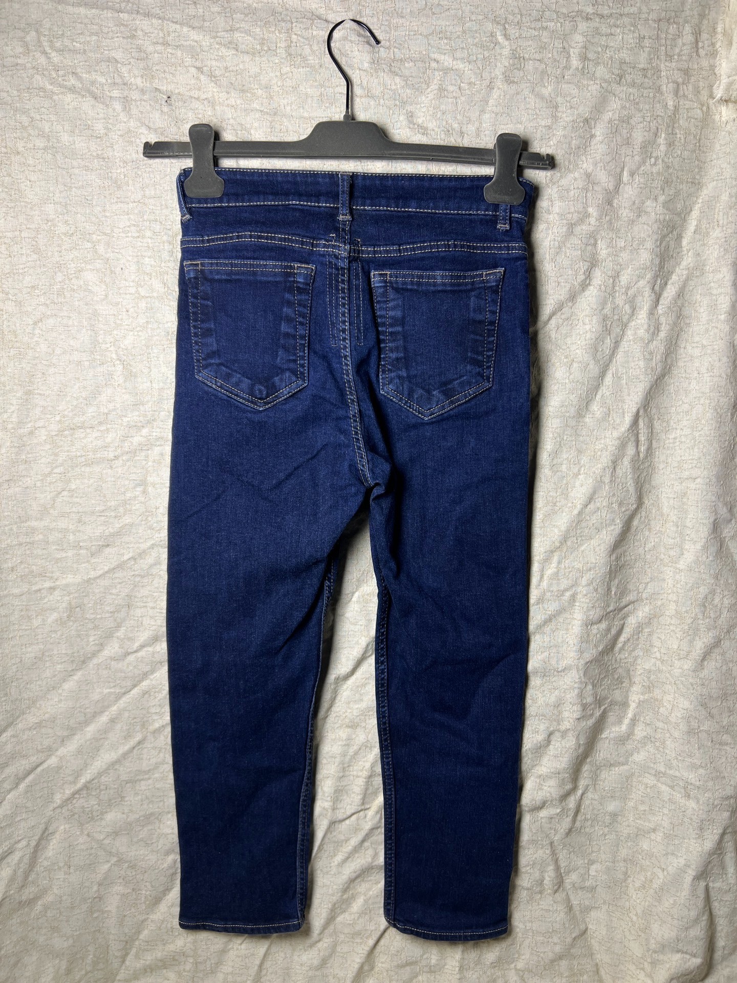 Rick Owens 18SS Torrance Cropped Denim Pants — front