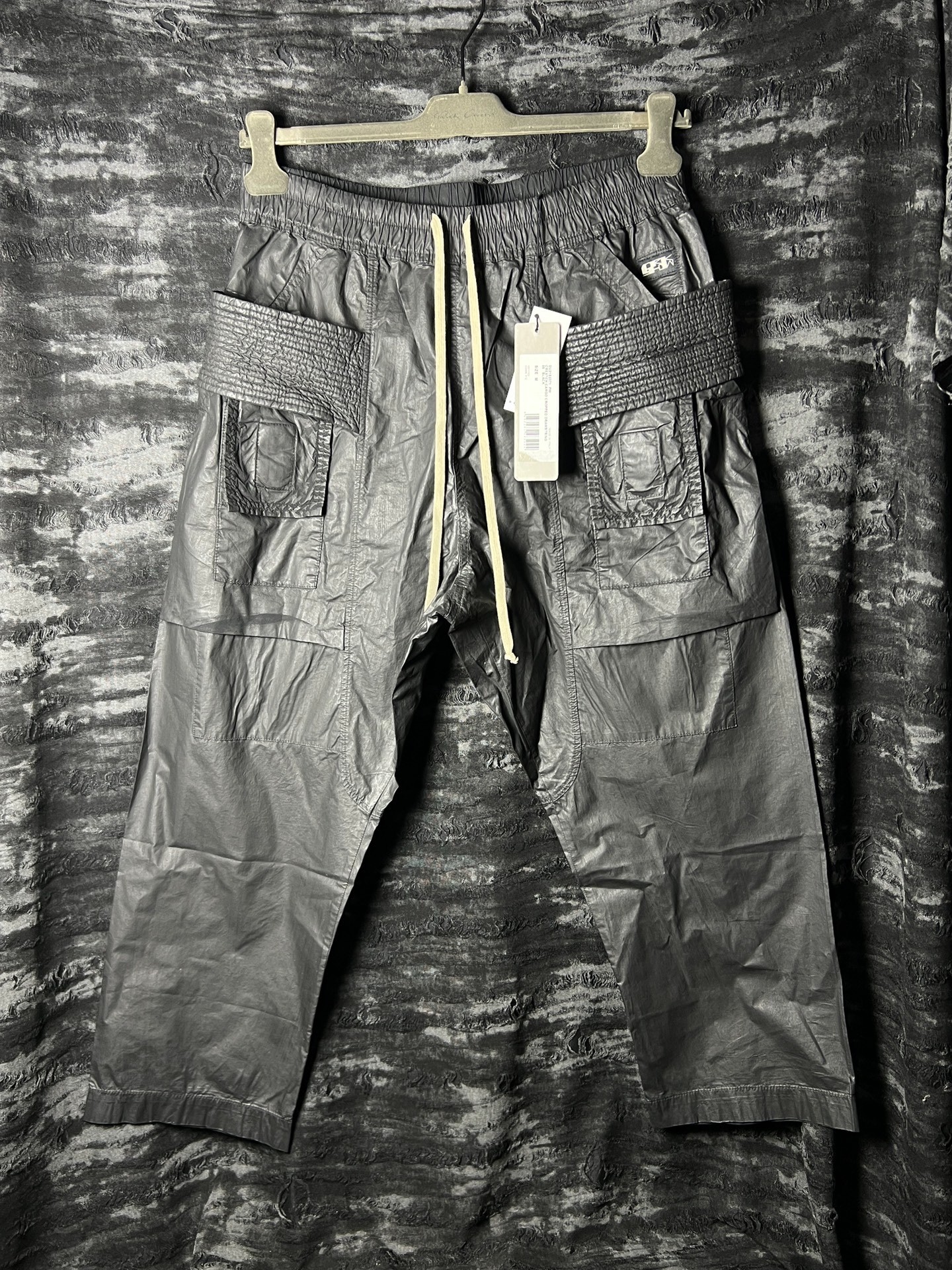 Rick Owens 21ss Waxed Double Ring Pants