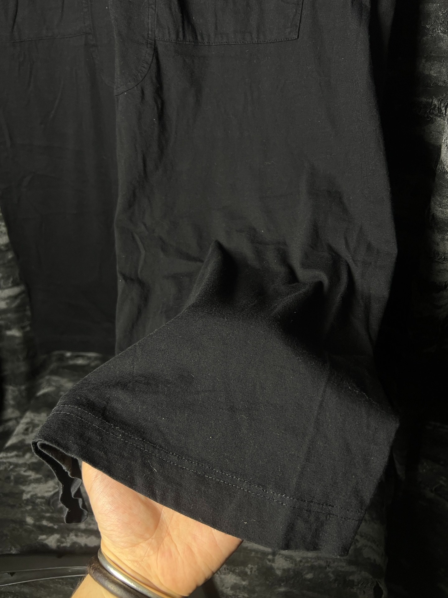 Rickowens 24SS Wide-Leg Pants — front