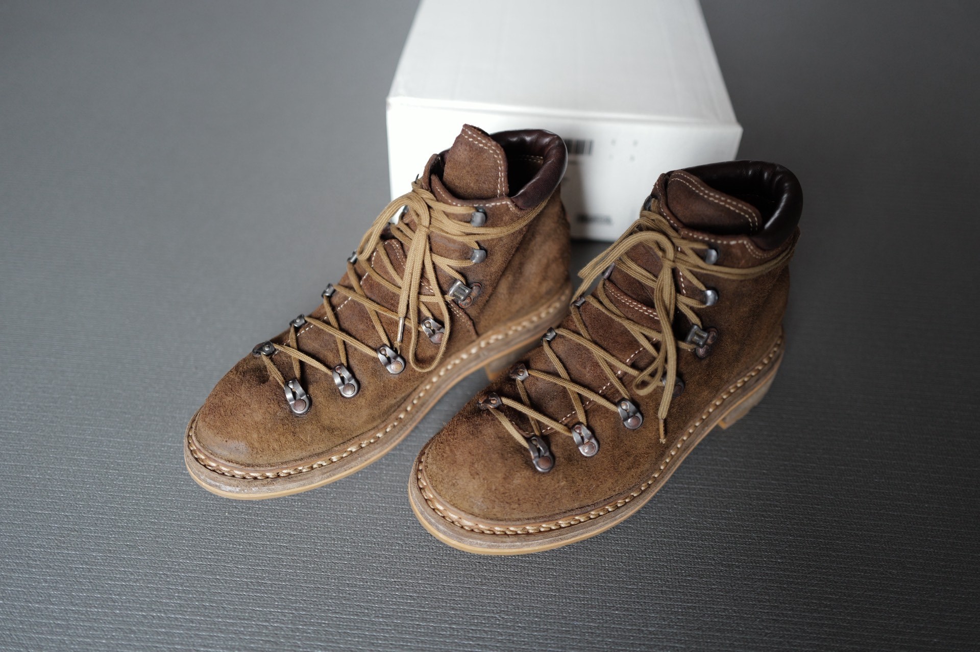 Nonnative x Undercover x Guidi Leather Boots — front