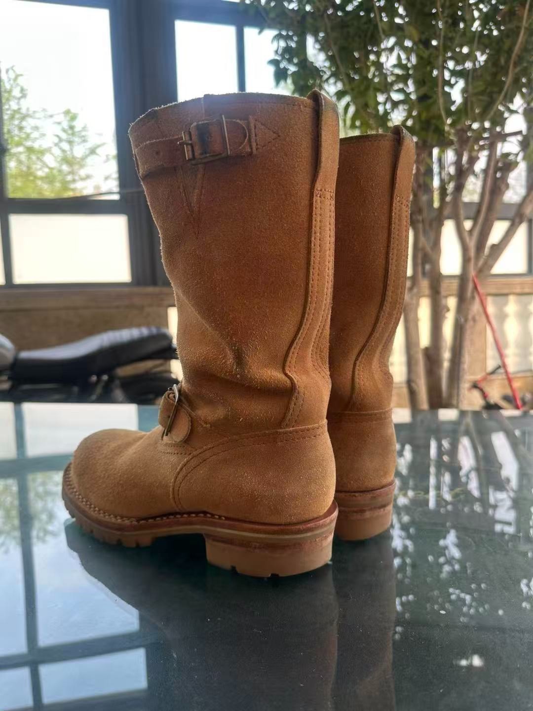 Wesco Boss Japanese Limited Engineer Boots — back