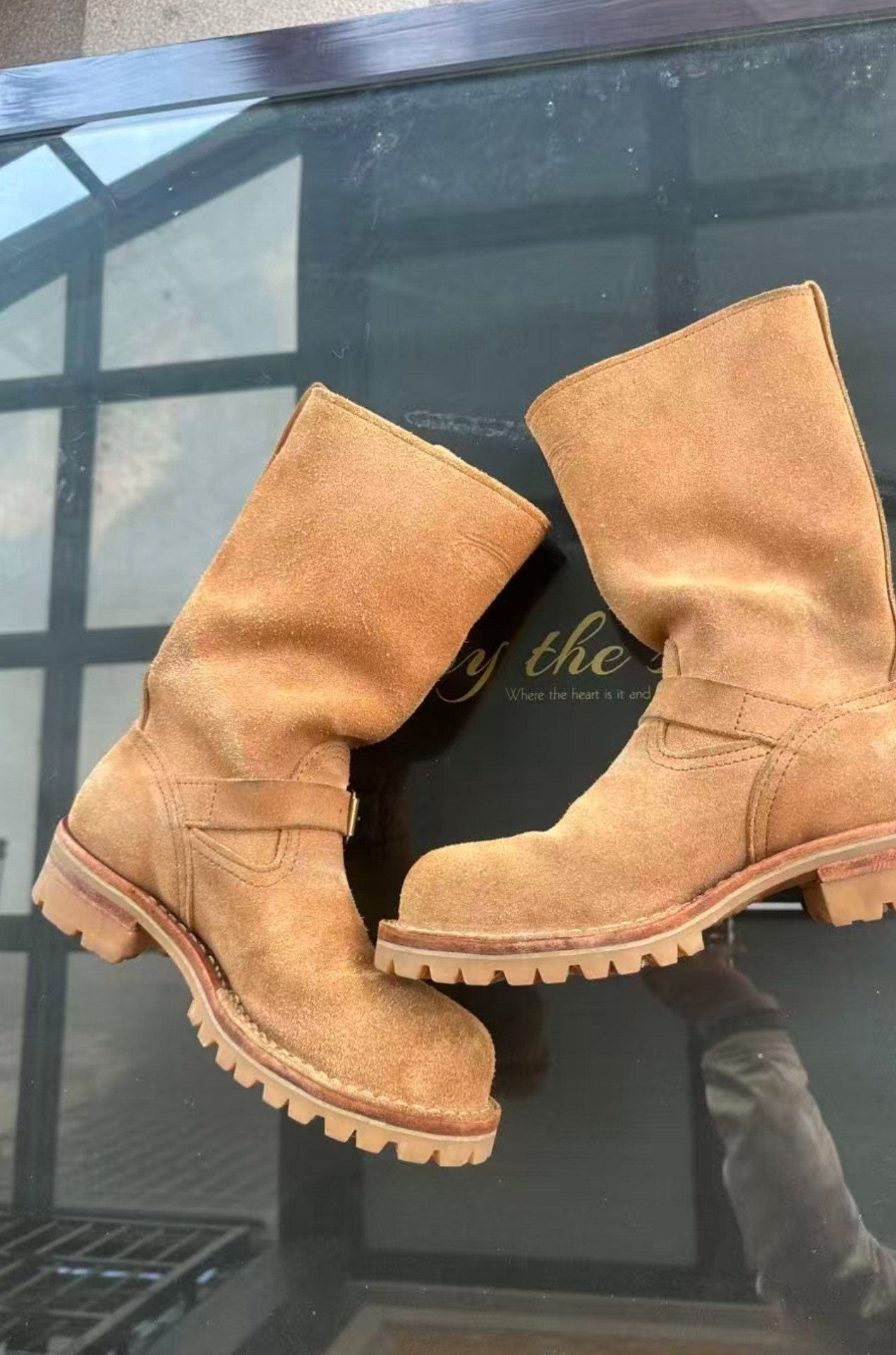Wesco Boss Japanese Limited Engineer Boots — front